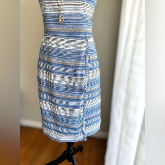Laundry by Shelli Segal Twill Cotton Blend Dress size 6 - Picture 3 of 15